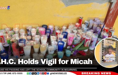 S.H.C. Holds Vigil for Micah