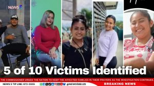 5 of 10 Victims Identified