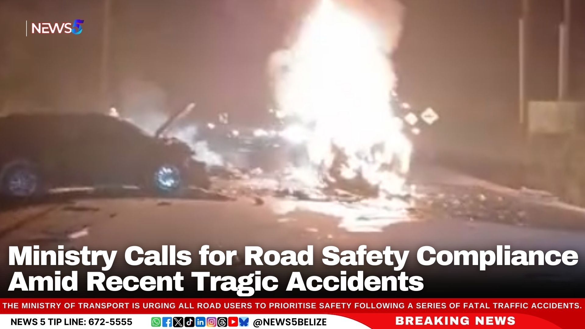 Ministry Calls for Road Safety Compliance Amid Recent Tragic Accidents