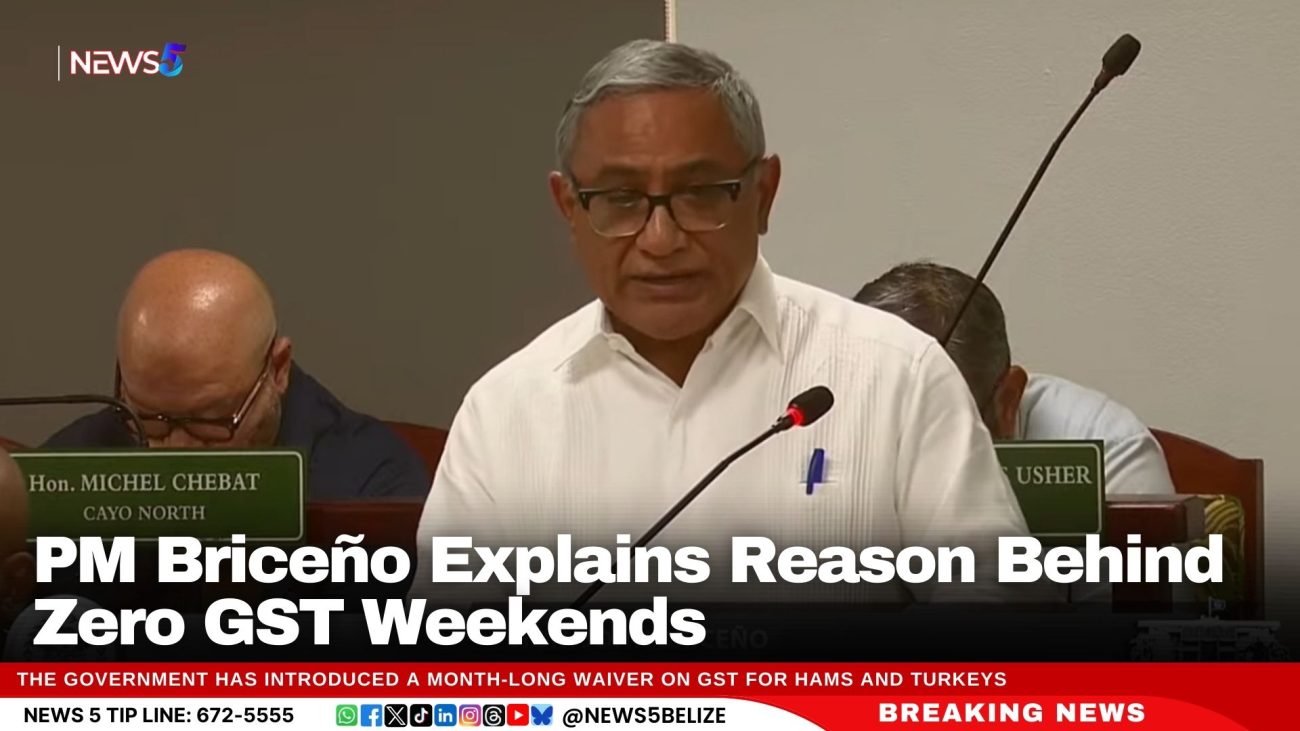 PM Briceño Explains Reason Behind Zero GST Weekends