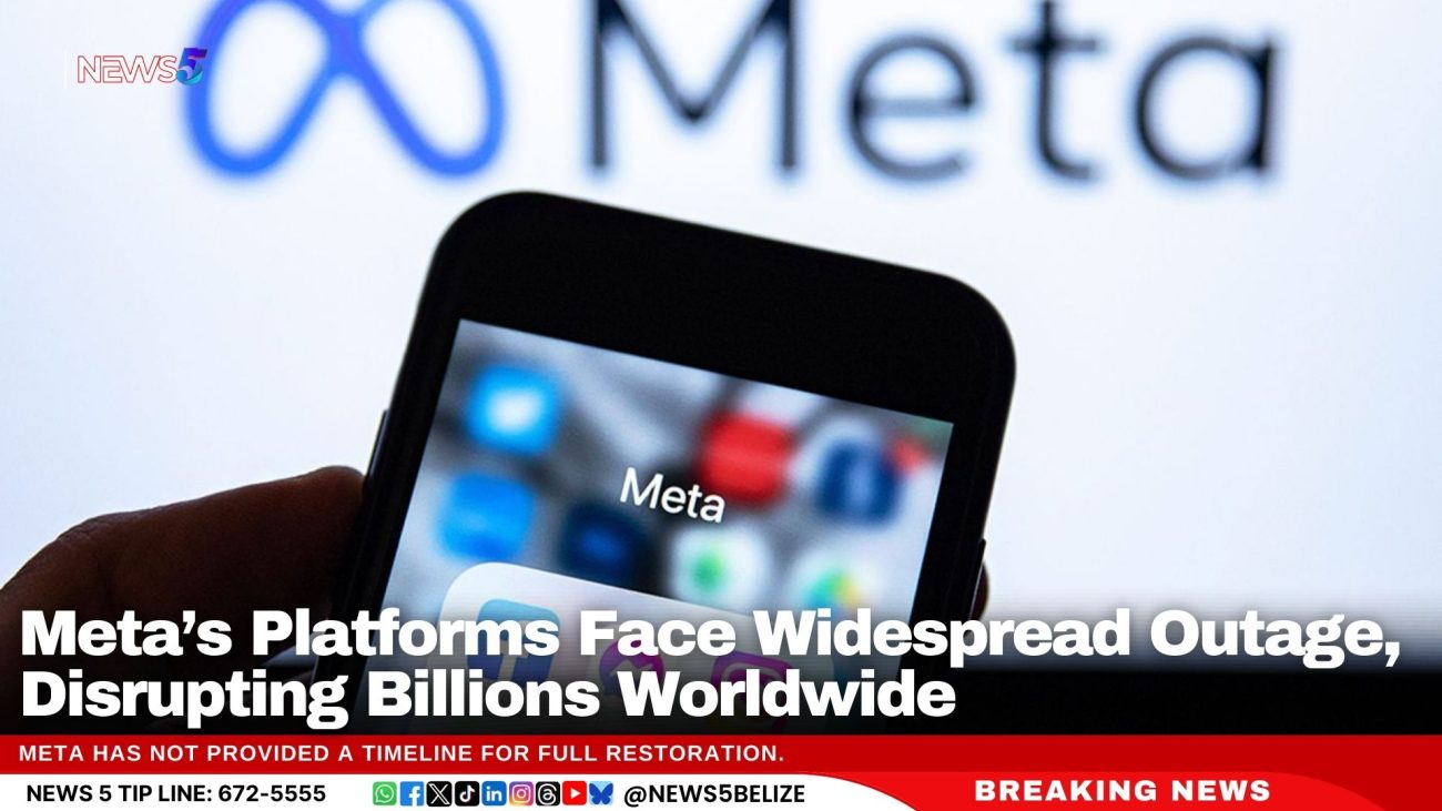 Meta’s Platforms Face Widespread Outage, Disrupting Billions Worldwide