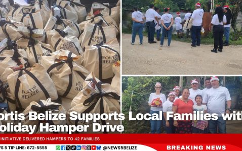 Fortis Belize Supports Local Families with Holiday Hamper Drive