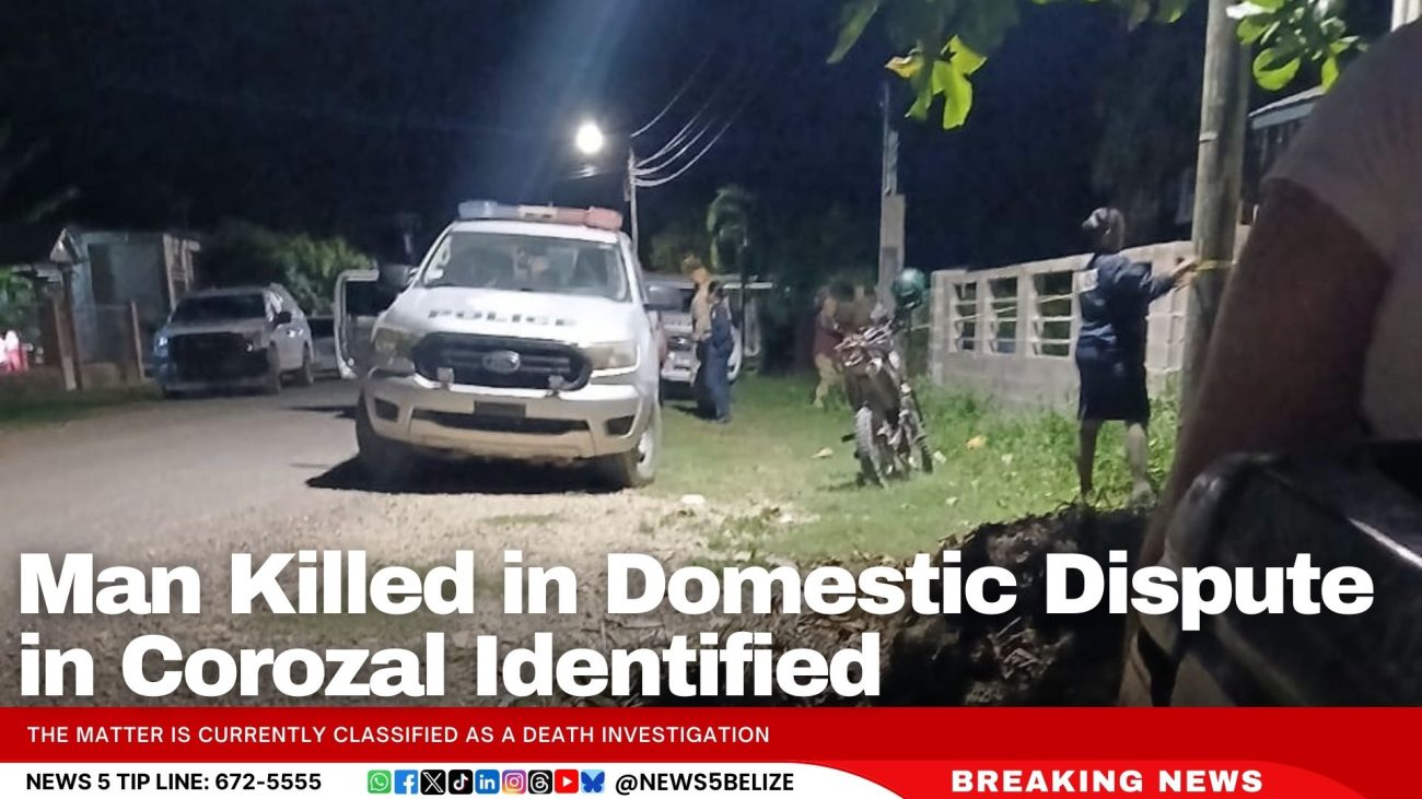 Man Killed in Domestic Dispute in Corozal Identified