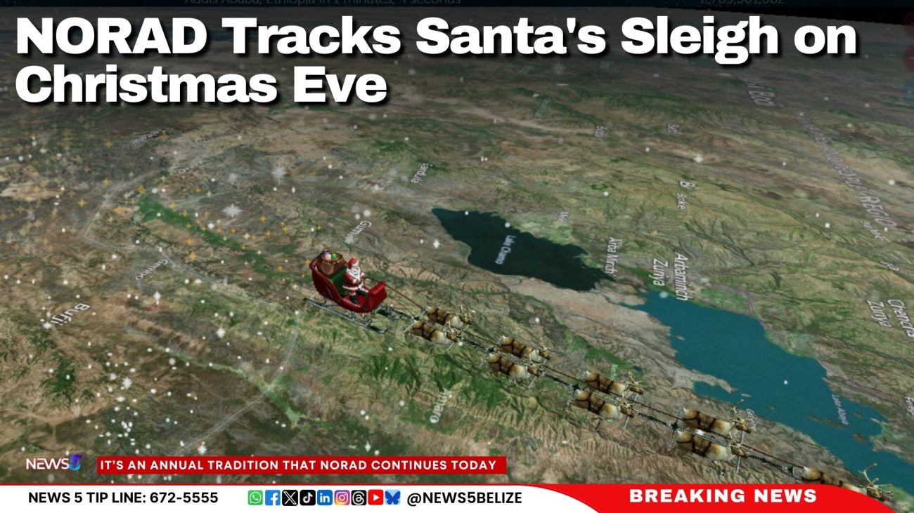 NORAD Tracks Santa's Sleigh on Christmas Eve