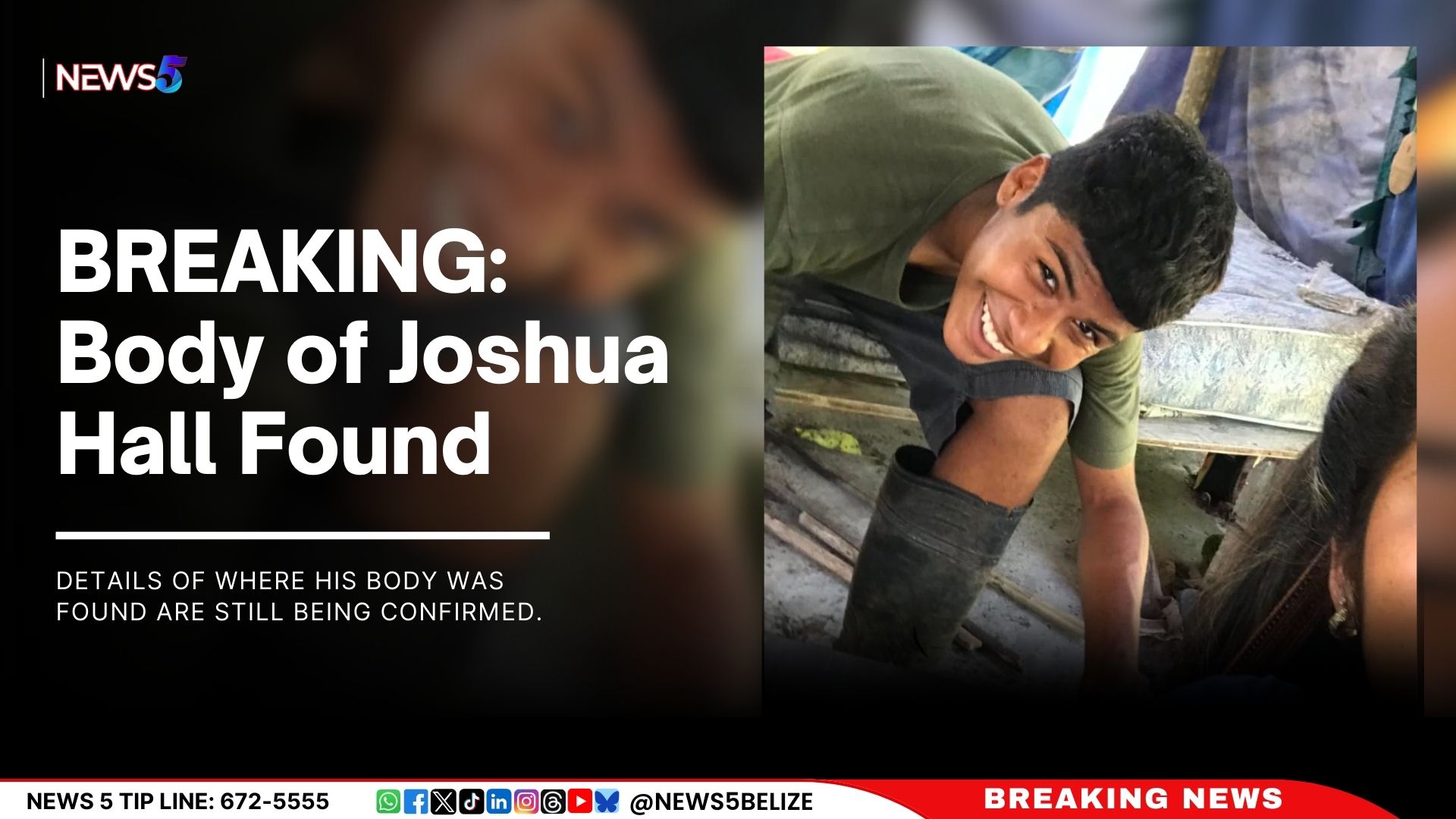 BREAKING: Body of Joshua Hall Found