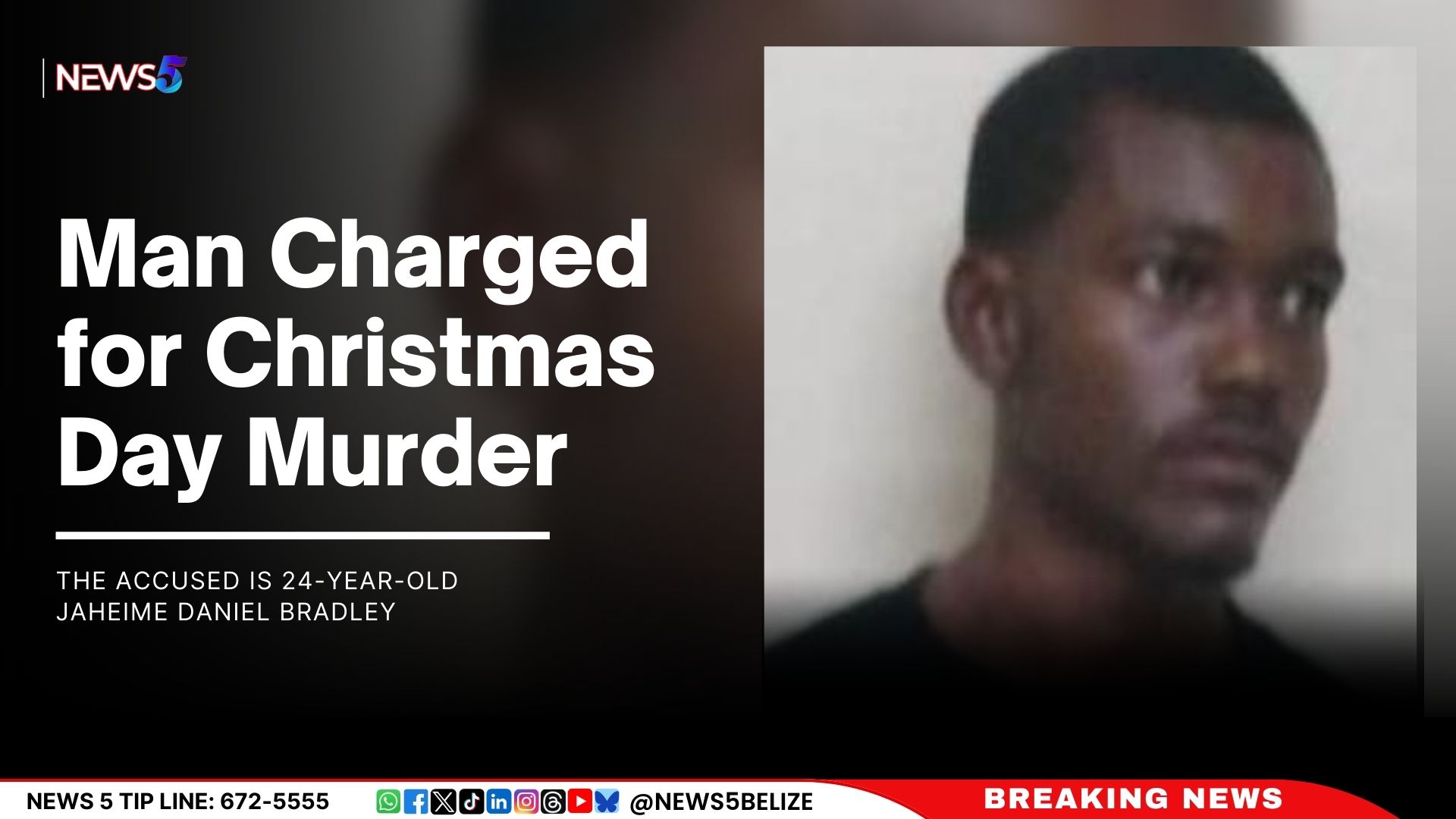 Man Charged for Christmas Day Murder