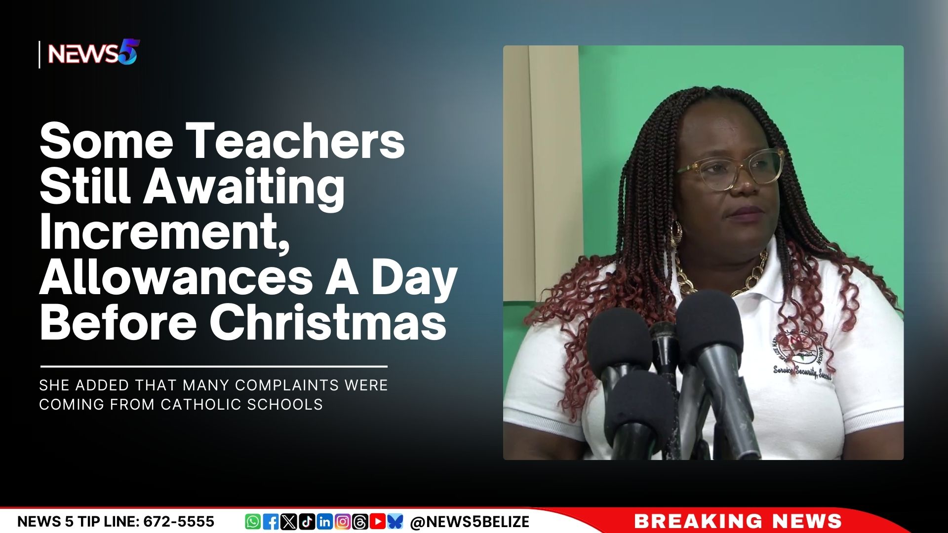 Some Teachers Still Awaiting Increment, Allowances A Day Before Christmas