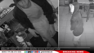 Burglars Caught on Camera at Smokeez Seaside Restaurant & Bar