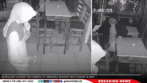 Burglars Caught on Camera at Smokeez Seaside Restaurant & Bar