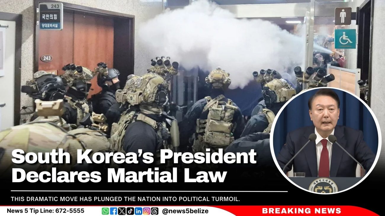 South Korea’s President Declares Martial Law