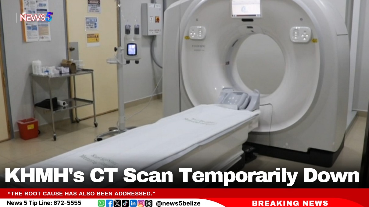 KHMH's CT Scan Temporarily Down