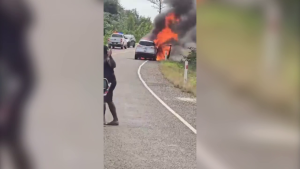 Tourist Loses All Her Belongings When Rental Car Was Burnt   