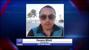 On the Phone: Fernando Witzil, Fire Victim