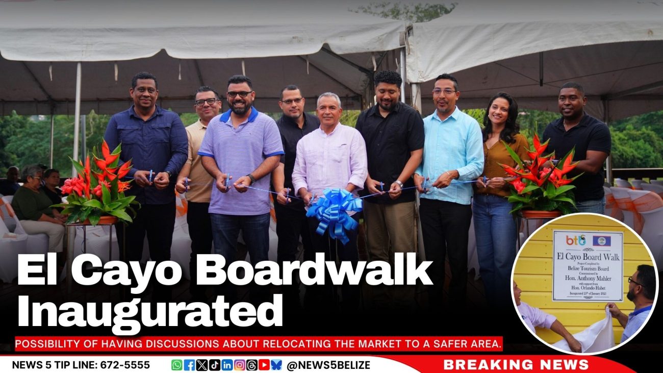 El Cayo Boardwalk Inaugurated