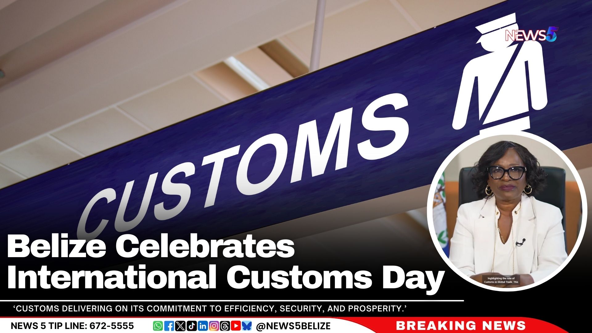 Belize Celebrates International Customs Day