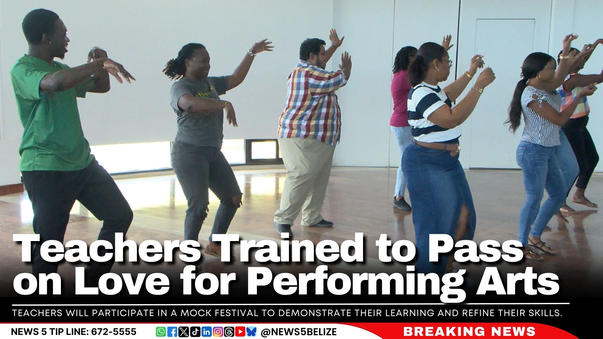 Teachers Trained to Pass on Love for Performing Arts