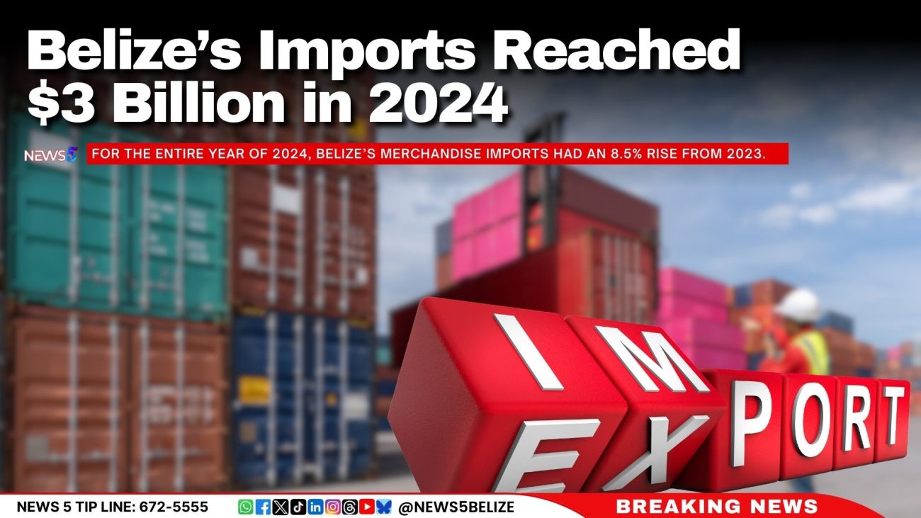 Belize’s Imports Reached $3 Billion in 2024