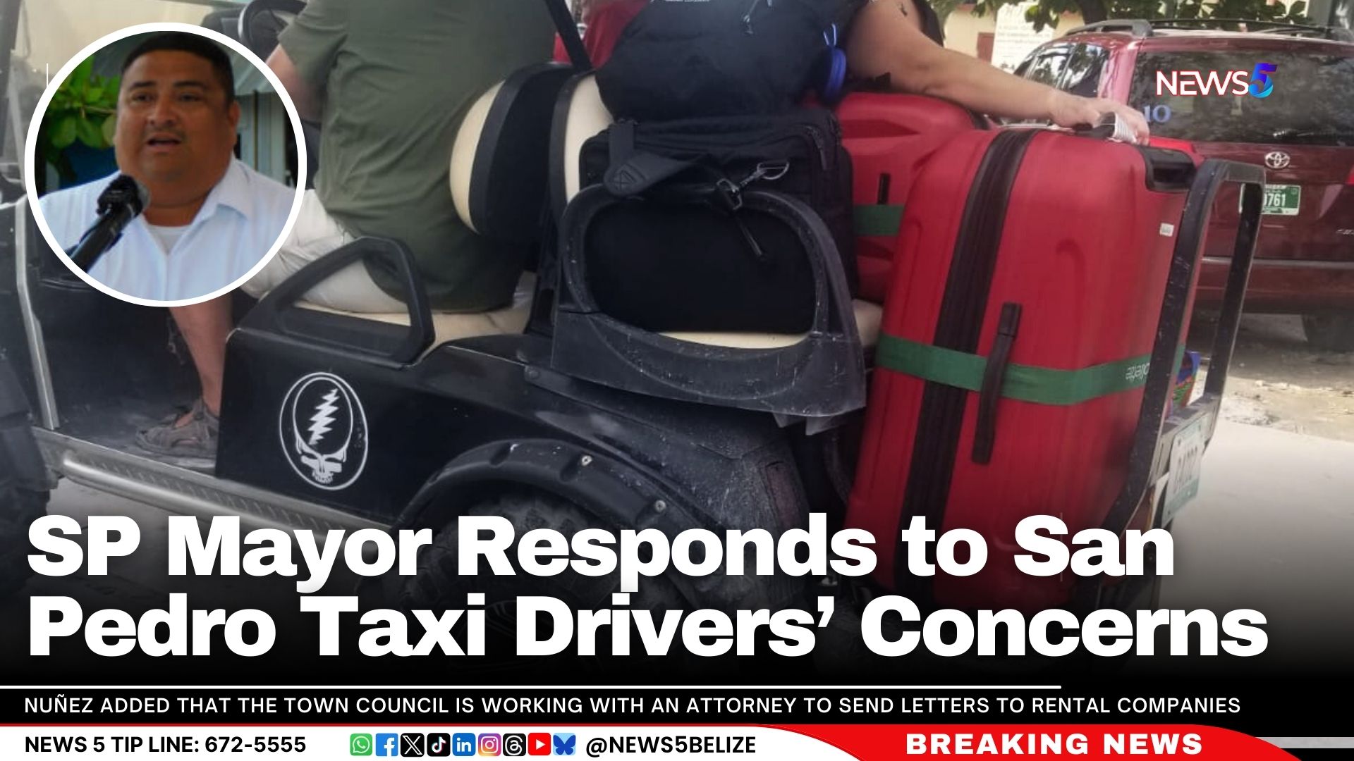 SP Mayor Responds to San Pedro Taxi Drivers’ Concerns