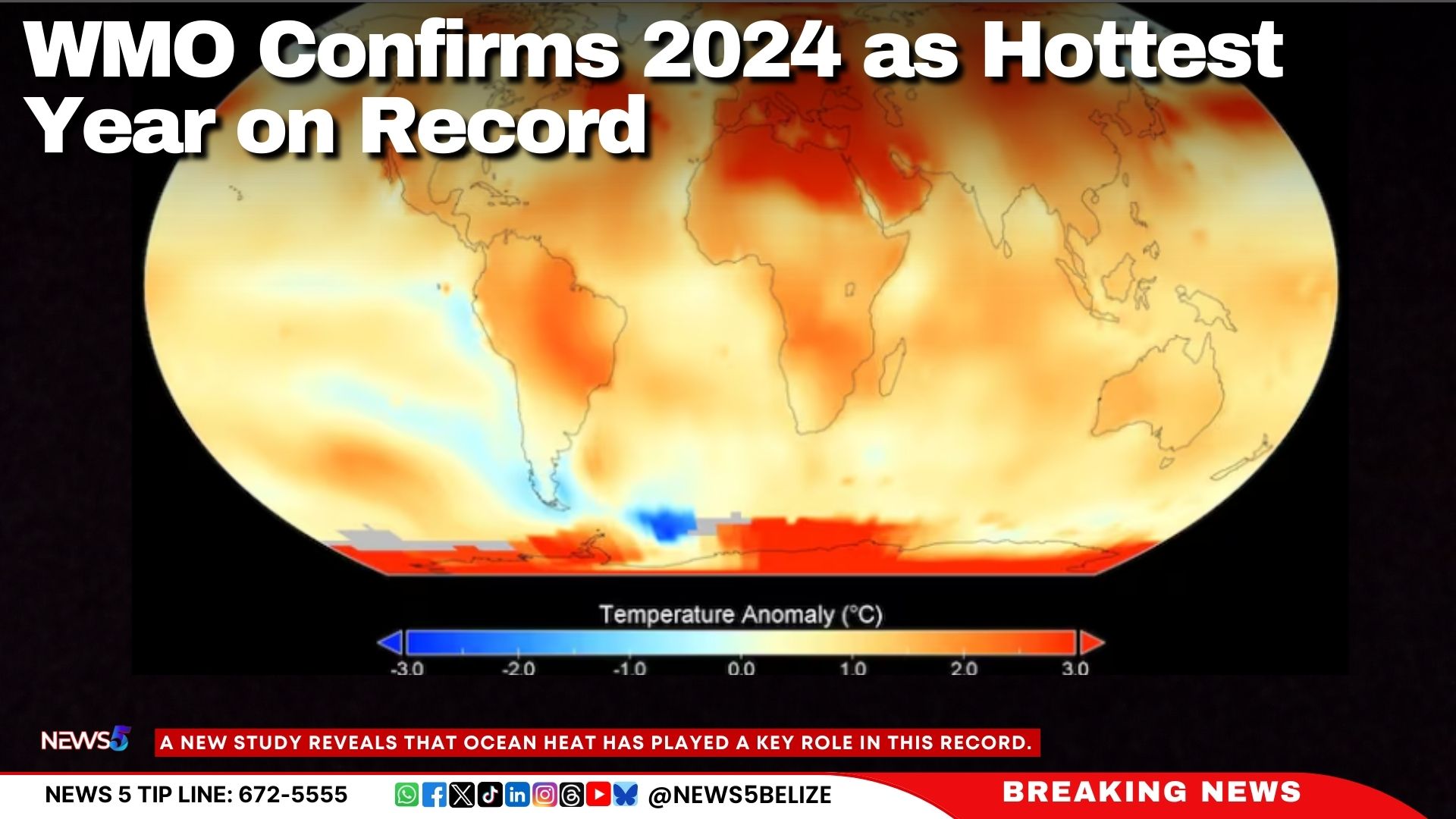 WMO Confirms 2024 as Hottest Year on Record