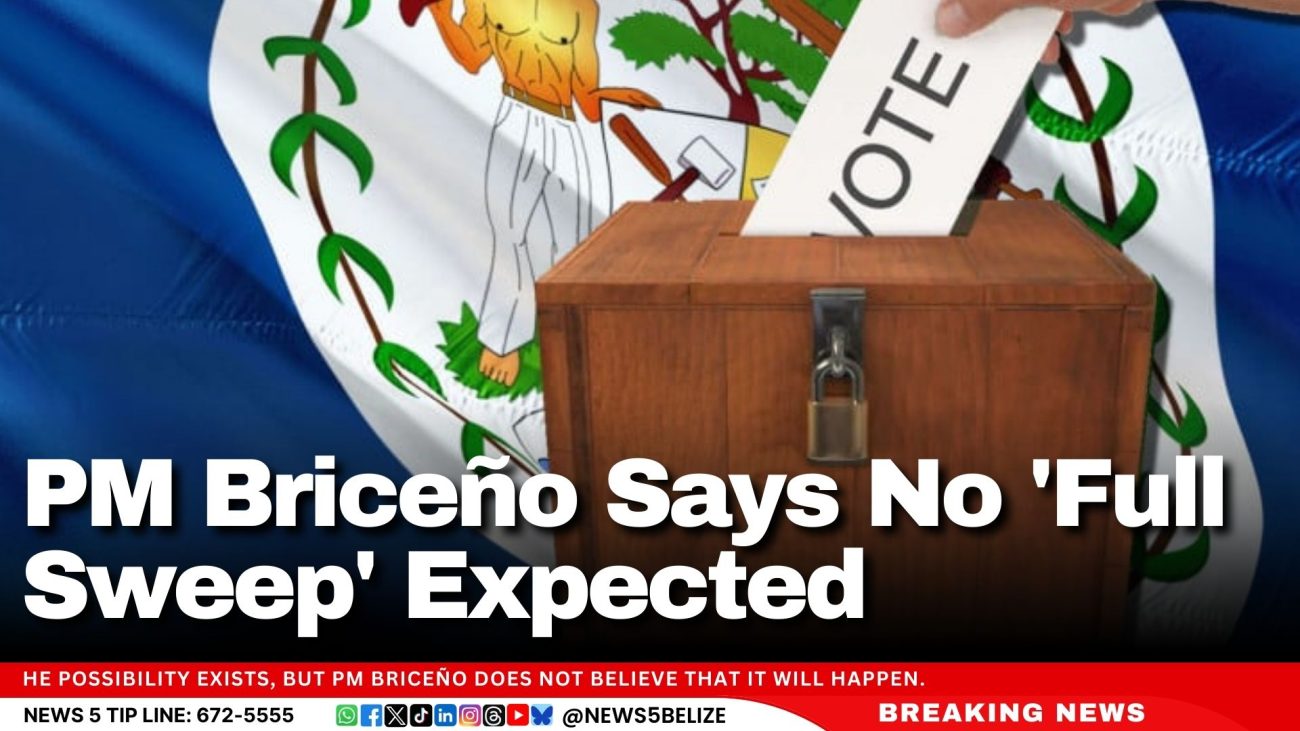 PM Briceño Says No 'Full Sweep' Expected