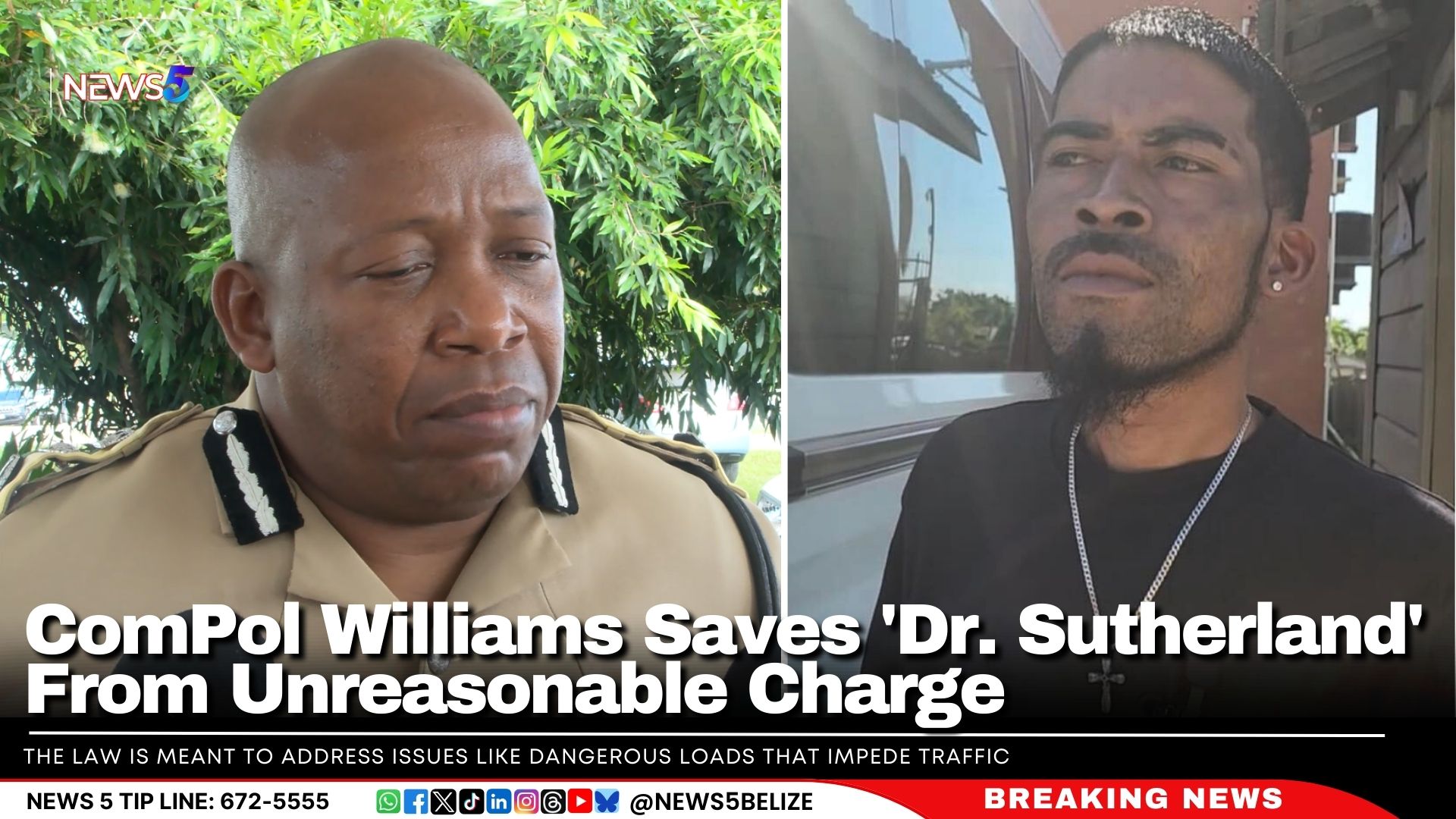 ComPol Williams Saves 'Dr. Sutherland' From Unreasonable Charge