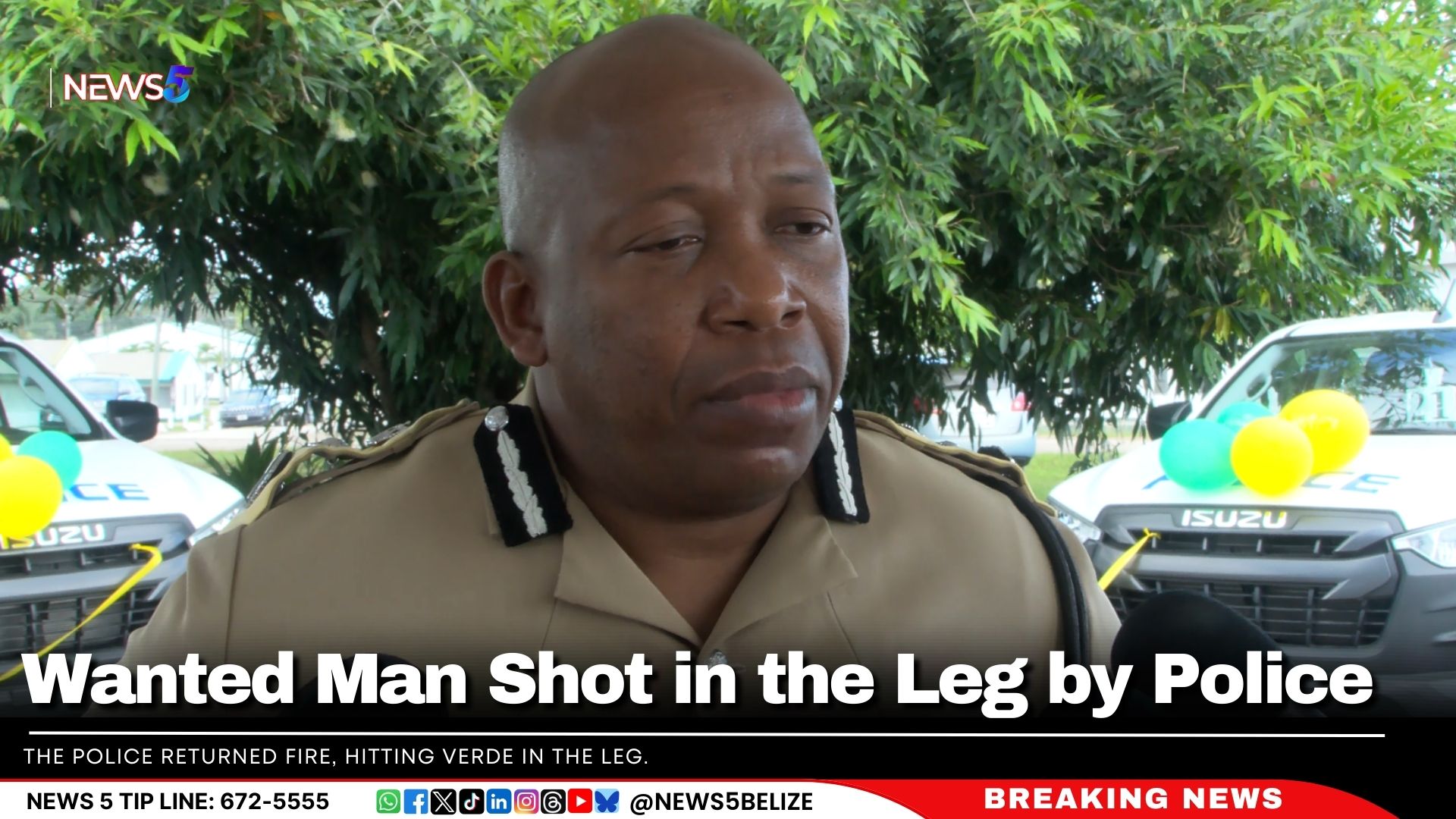 Wanted Man Shot in the Leg by Police