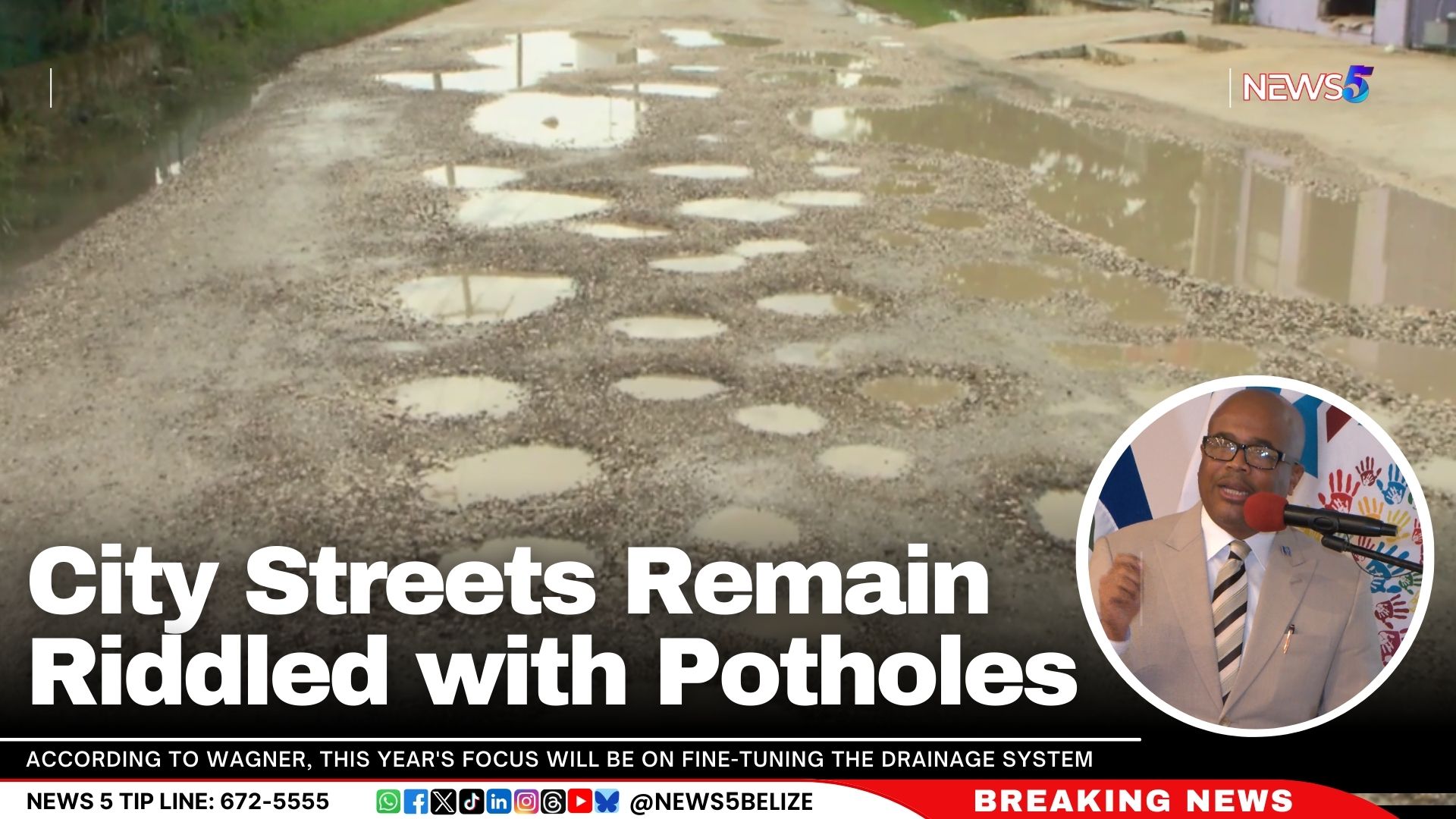 City Streets Remain Riddled with Potholes