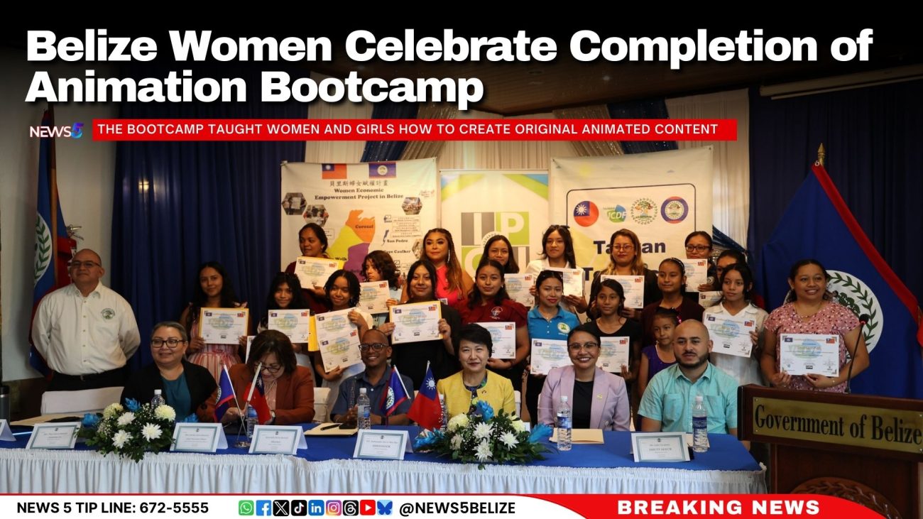 Belize Women Celebrate Completion of Animation Bootcamp - Channel 5 Belize