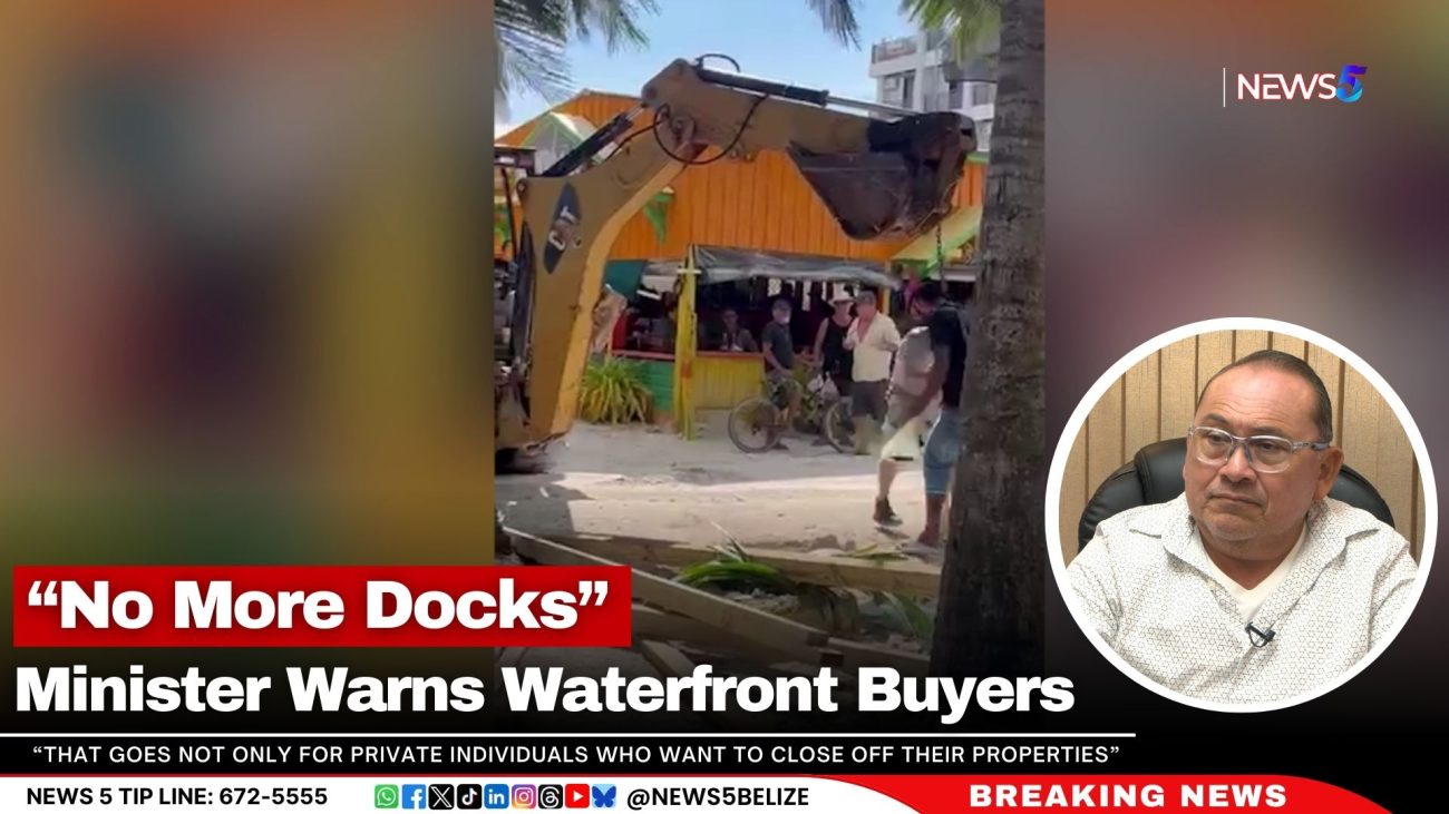 “No More Docks”: Minister Warns Waterfront Buyers