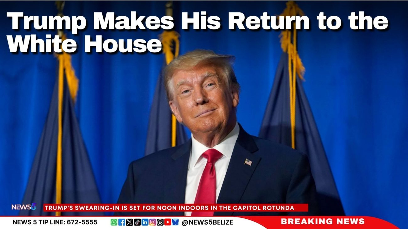 Trump Makes His Return to the White House