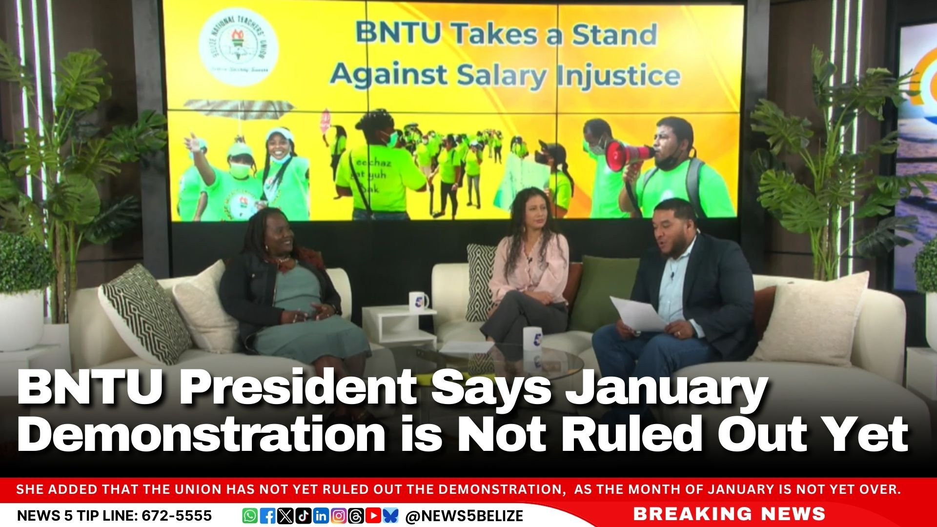 BNTU President Says January Demonstration is Not Ruled Out Yet