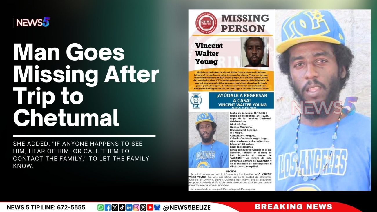 Man Goes Missing After Trip to Chetumal