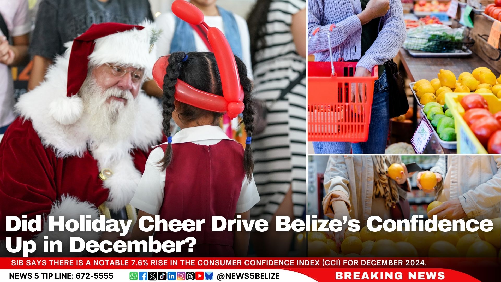 Did Holiday Cheer Drive Belize’s Confidence Up in December?