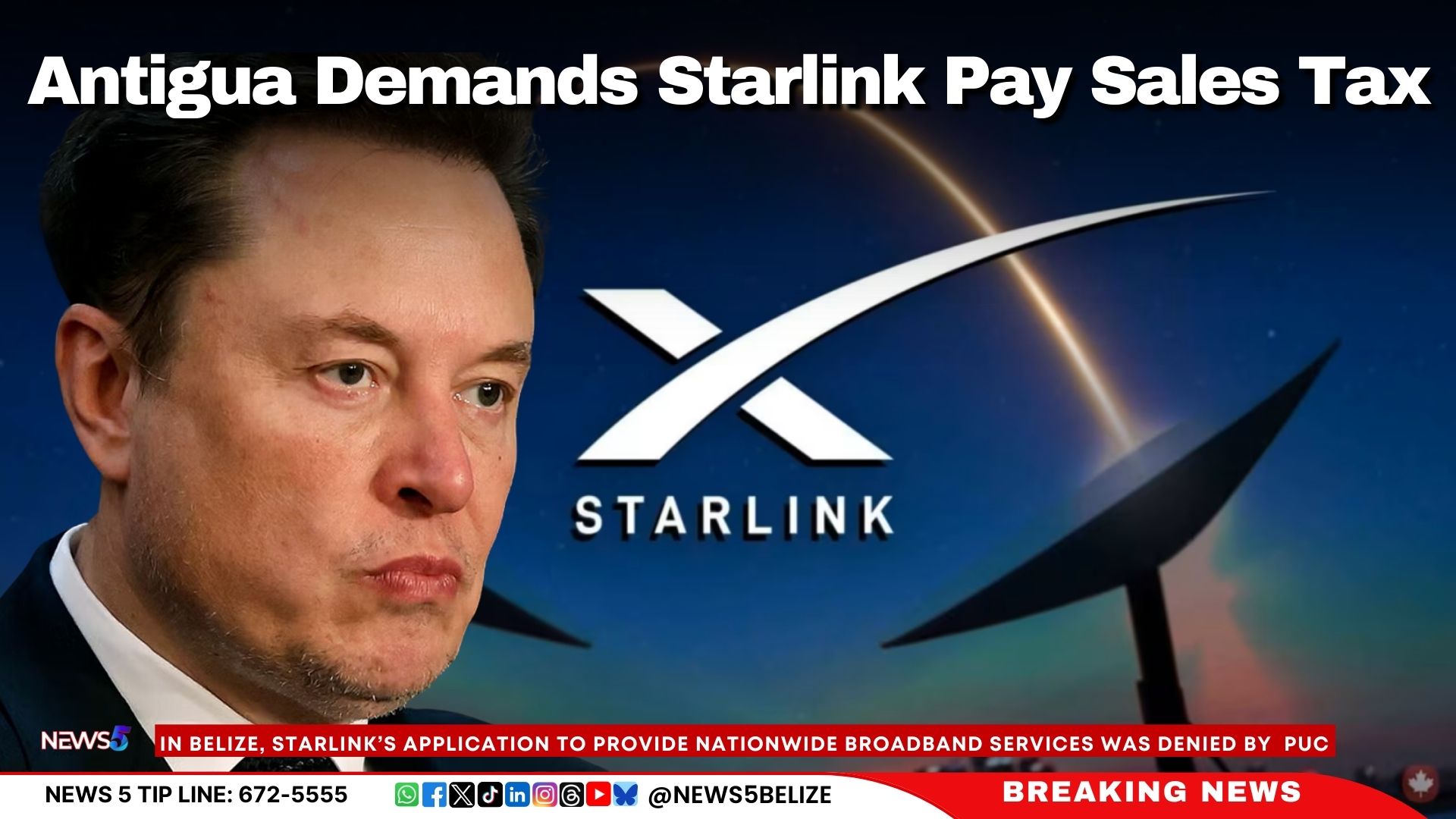 Antigua Demands Starlink Pay Sales Tax