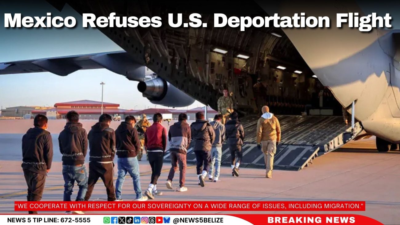 Mexico Refuses U.S. Deportation Flight