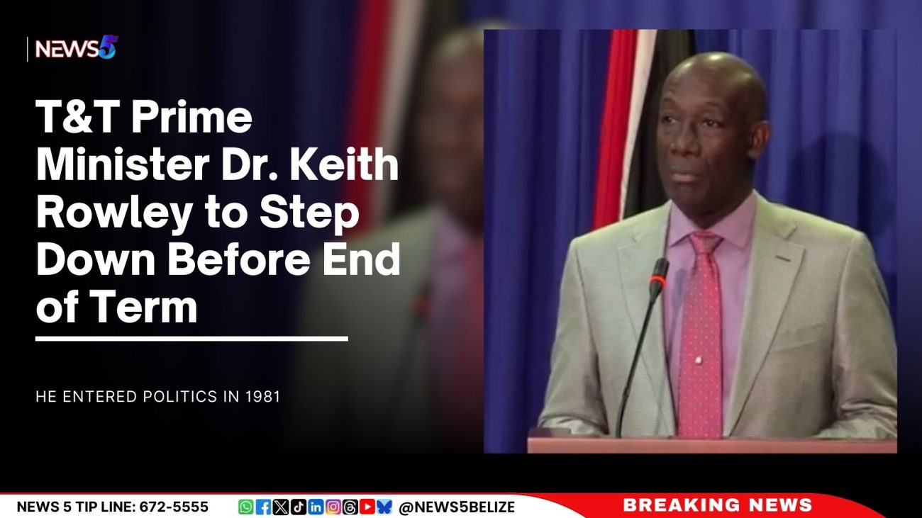 T&T Prime Minister Dr. Keith Rowley to Step Down Before End of Term