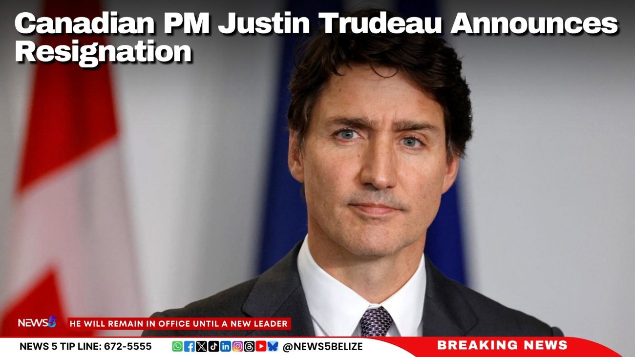 Canadian PM Justin Trudeau Announces Resignation