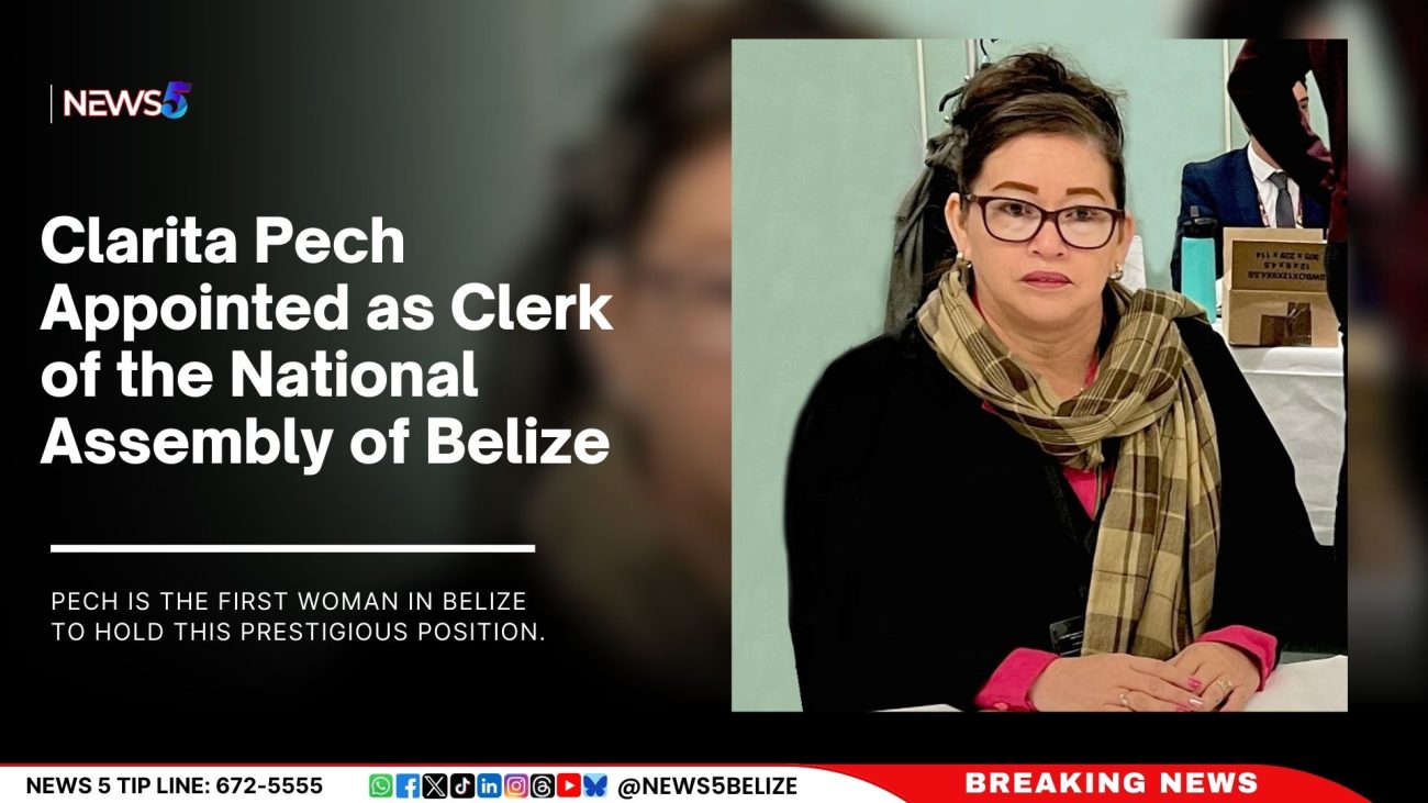 Clarita Pech Appointed as Clerk of the National Assembly of Belize