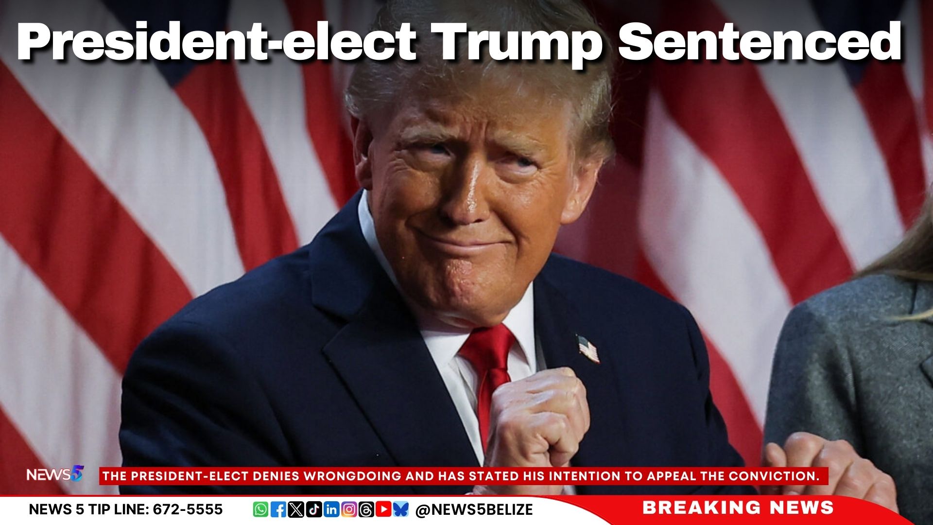 President-elect Trump Sentenced