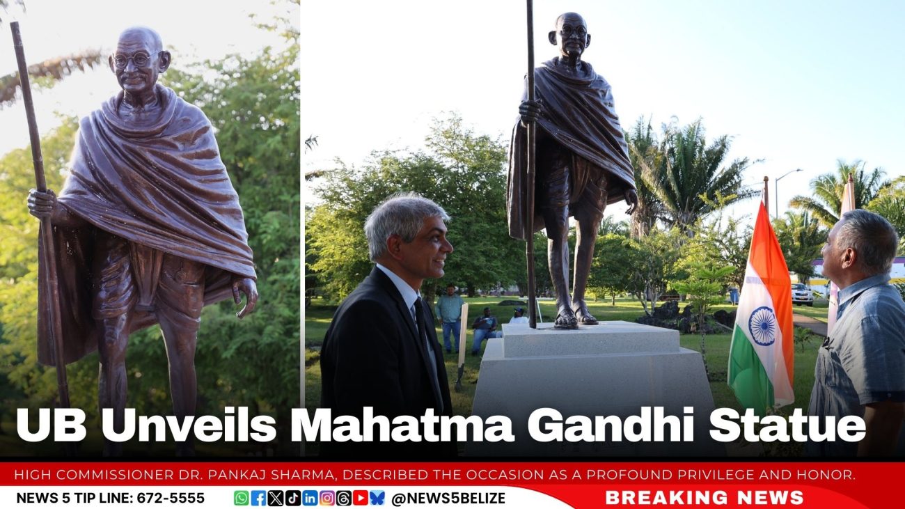 UB Unveils Mahatma Gandhi Statue