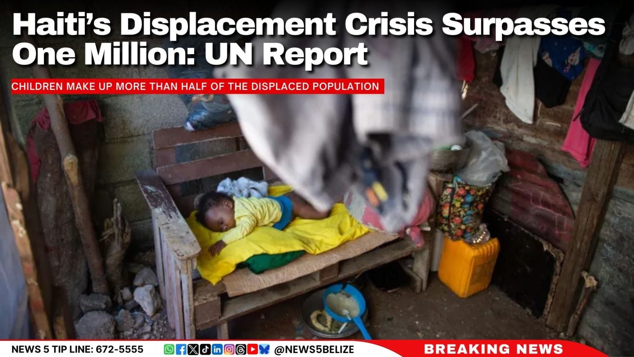 Haiti’s Displacement Crisis Surpasses One Million: UN Report