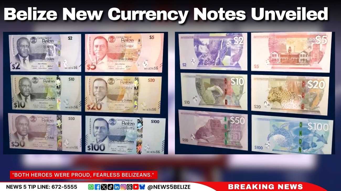 Belize New Currency Notes Unveiled