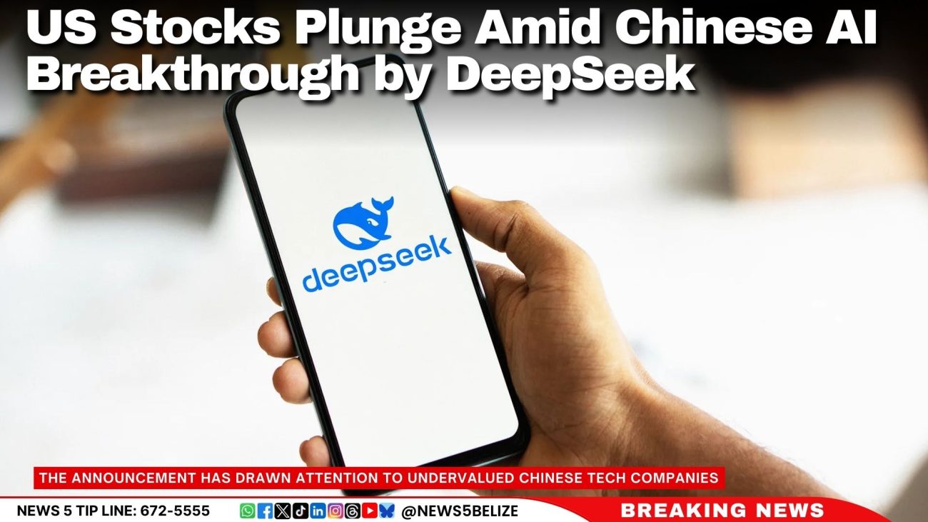 US Stocks Plunge Amid Chinese AI Breakthrough by DeepSeek ...