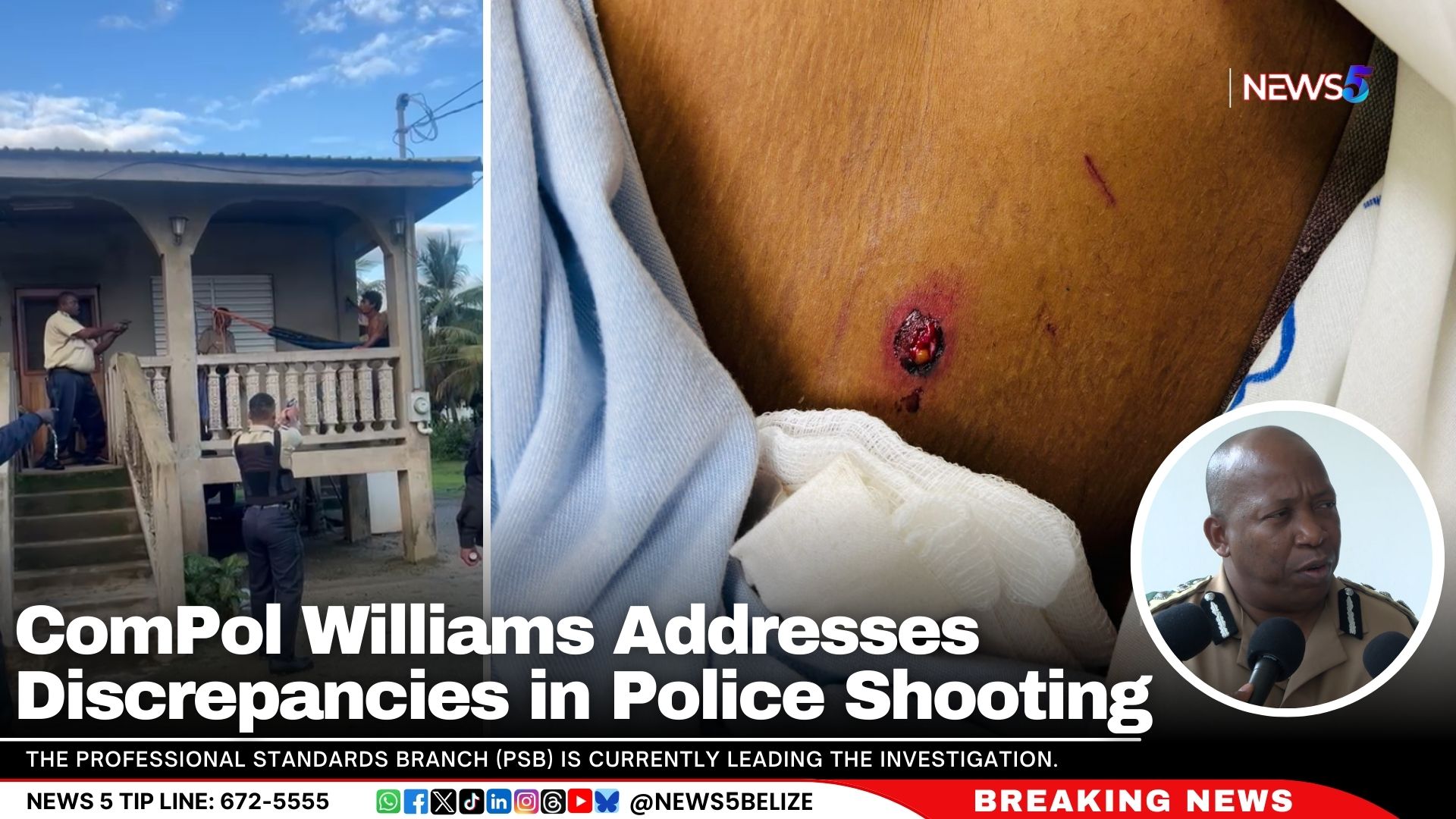 ComPol Williams Addresses Discrepancies in Police Shooting