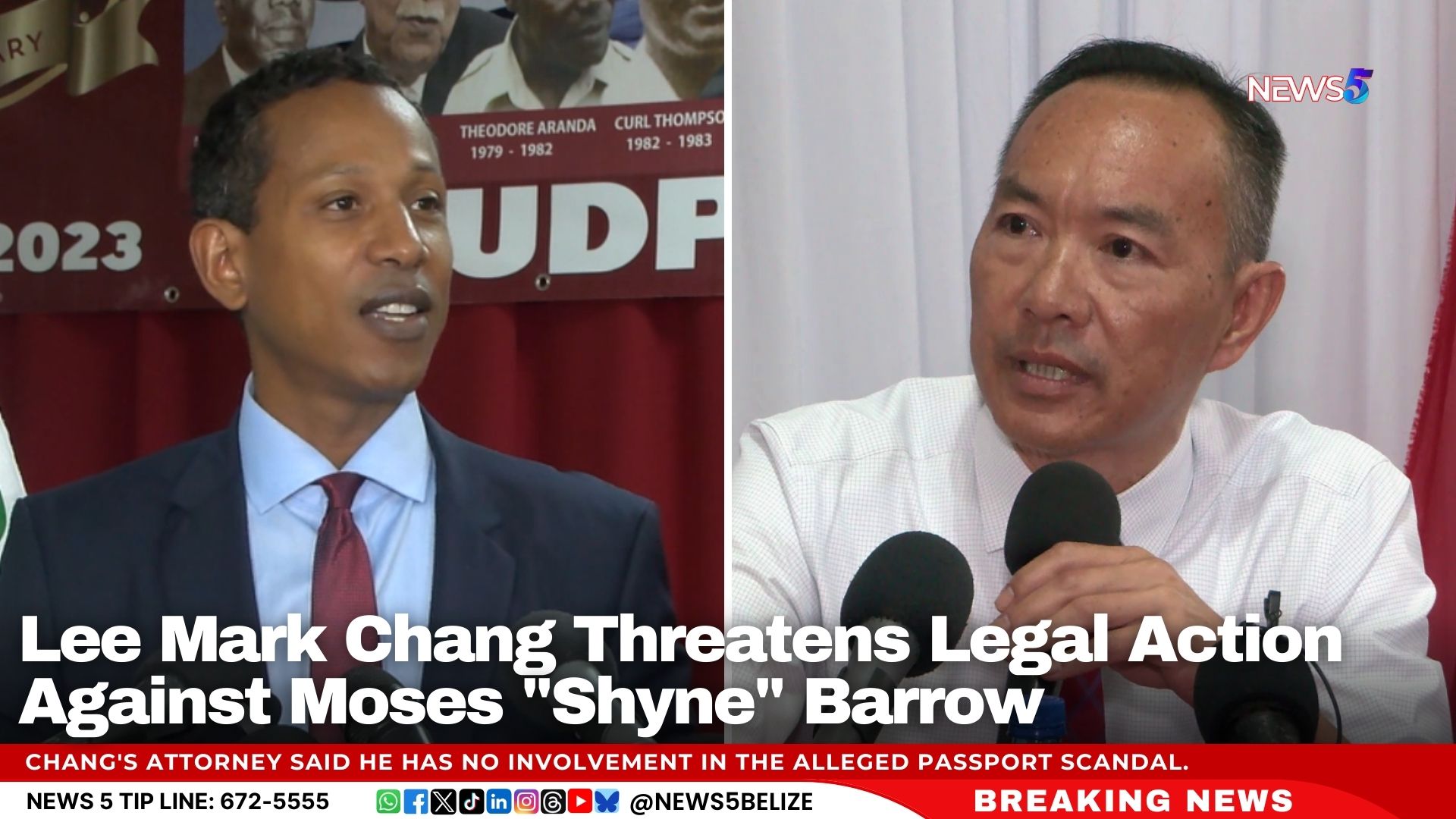 Lee Mark Chang Threatens Legal Action Against Moses "Shyne" Barrow