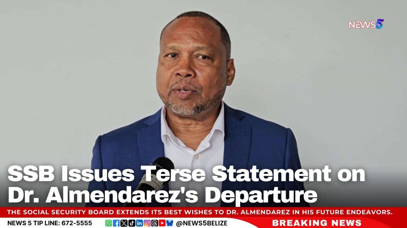 SSB Issues Terse Statement on Dr. Almendarez's Departure