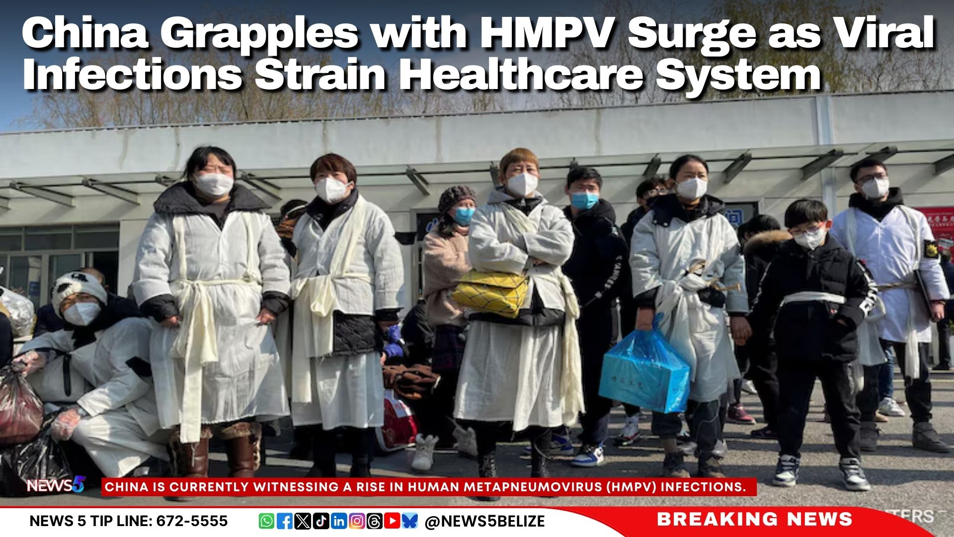 China Grapples with HMPV Surge as Viral Infections Strain Healthcare System