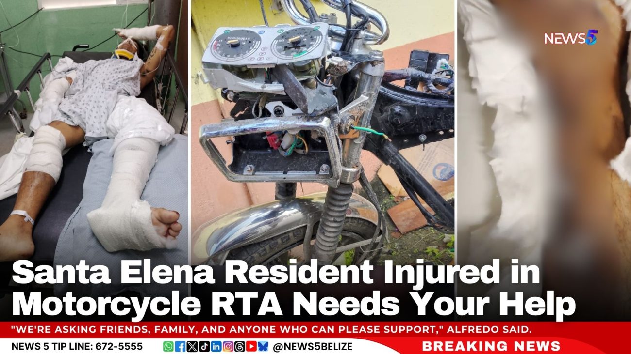 Santa Elena Resident Injured in Motorcycle RTA Needs Your Help