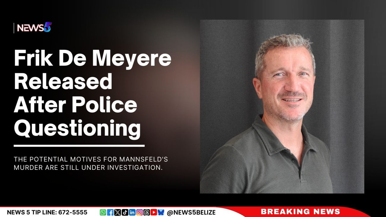 Frik De Meyere Released After Police Questioning