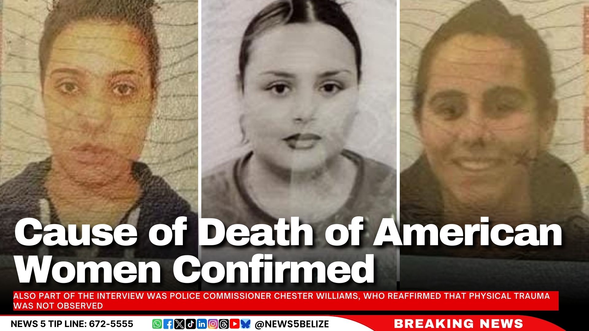 Cause of Death of American Women Confirmed